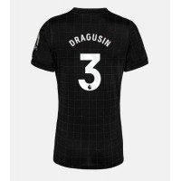 Koszulka piłkarska Tottenham Hotspur Radu Dragusin #3 Strój wyjazdowy dla kobiety 2025-26 tanio Krótki Rękaw